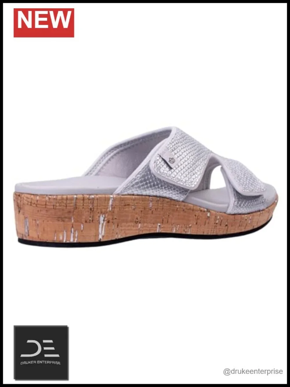Spenco Women's Camille Wedge Sandals APMA Orthotic EVA Comfort
